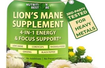 Organic Lion’s Mane Supplement Capsules