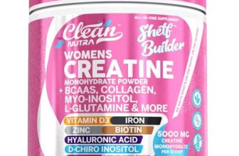 Creatine for Women | Creatine Monohydrate + BCAA Powder Myo-Inositol Collagen Bi