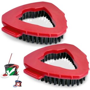 Spin Mop Scrub Brush Head Compatible with oceda EasyWring 1-Tank System