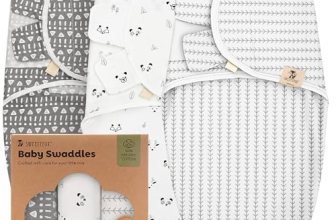 Sweety Fox 3-Pack Organic Baby Swaddles – Swaddles for Newborns