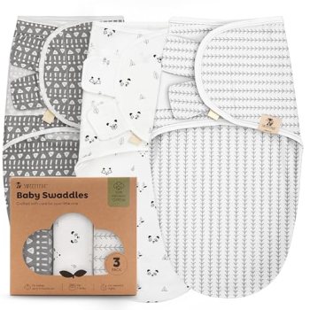 Sweety Fox 3-Pack Organic Baby Swaddles – Swaddles for Newborns