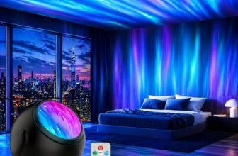 Northern Lights Projector, LED Night Light Aurora Projector with Timer and Remot