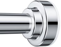 TEECK Shower Curtain Rod, 32-80 inch Adjustable Spring Tension Curtain Rod
