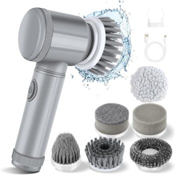 HFLYJPYW Electric Spin Scrubber – Shower Scrubber