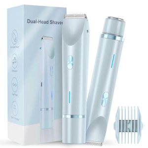 Women Bikini Trimmer, Dual-Head Hair Trimmer for Women