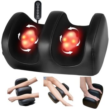 MASGRE Electric Foot Massager Machine with Heat