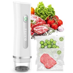 FEPPO Vacuum Sealer for Food with Visible Water Tank
