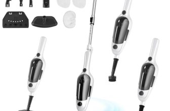 Steam Mop – 11-in-1 Steam Cleaner for Home with 15.2 OZ Water Tank & 23FT Power