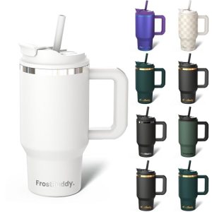 Frost Buddy Thicc Buddy – 16 oz Stainless Steel Vacuum Insulated Tumbler with Li