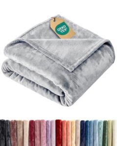 Ultra Soft Fleece Blanket Throw Size