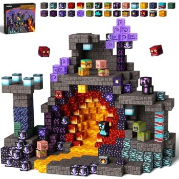 GobiDex Magnetic Blocks, Building Toys Game-Based Build Magwonder Cave World wit