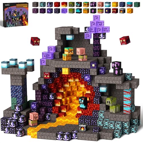 GobiDex Magnetic Blocks, Building Toys Game-Based Build Magwonder Cave World wit