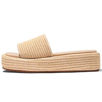 Erocalli Wedge Sandals for Women Platform Sandals Natural Wedge Espadrille Sanda