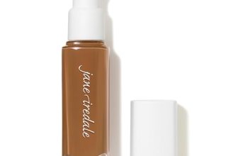 jane iredale Skintuition SPF 30 Radiance-Boosting Liquid Foundation 60 Dark