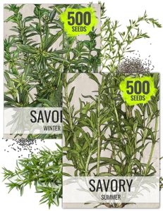 Seed Needs Savory Seeds for Planting Summer & Winter Savory Herbs