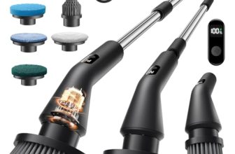 Topmako Electric Spin Scrubber, Upgraded IPX7 Cordless Cleaning Brush for Bathro