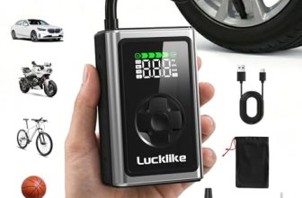 Lucklike Tire Inflator Portable Air Compressor: 50% Off Deal