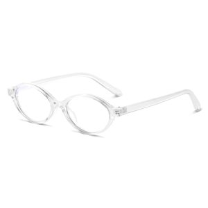 YDAOWKN Oval Blue Light Blocking Glasses for Women Men