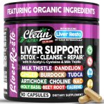 Clean Nutraceuticals Liver Cleanse Detox & Repair
