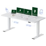 FLEXISPOT 79″x32″ Large Dual Motor Electric Standing Desk