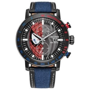 Citizen Men’s Eco-Drive Spider-Man Double Vision