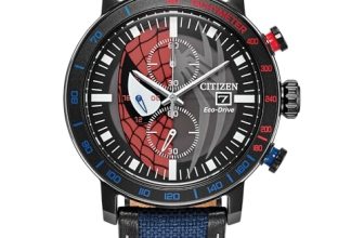 Citizen Men’s Eco-Drive Spider-Man Double Vision