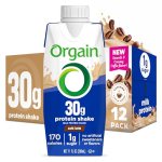 Orgain 30g High Protein Shake, Café Latte