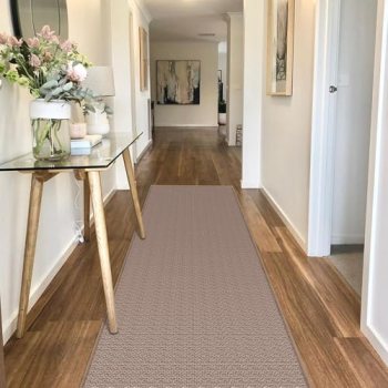 GOYLSER Washable Runner Rug with Rubber Backing