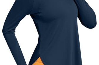 Heathyoga Long Sleeve Workout Tops for Women Sun Shirt UPF 50+ SPF UV Protection