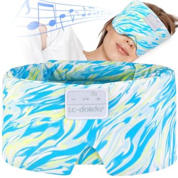 LC-dolida Sleep Mask with Bluetooth Headphones