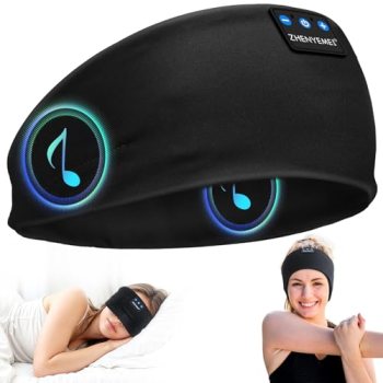 ZHENYEMEI Sleep Headphones Wireless Bluetooth 5.4 Headband