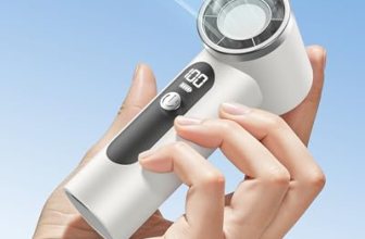 AGEYOU Portable Handheld Fan,4000mAh Rechargeable Turbo Personal Mini Fan