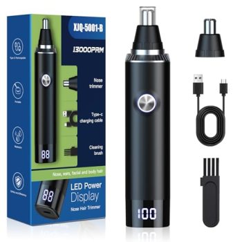 Ear and Nose Hair Trimmer for Men Women