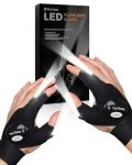 ThxToms LED Flashlight Gloves, Gifts for Him Men Boyfriend Husband