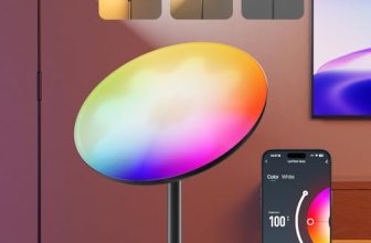 Floor Lamp, 2800LM RGBWW Smart Standing Lamps for Living Room with Smart App & V