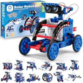 Sillbird Solar Robot Building Kit STEM Gift for Boys Aged 8-12