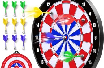 Magnetic Dart Board for Kids – 12pcs Magnetic Darts