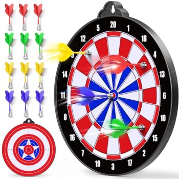 Magnetic Dart Board for Kids – 12pcs Magnetic Darts