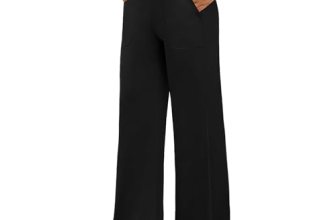 FireSwan Yoga Pants Women Wide Leg Pants High Waist Stretch Dress Loose Casual L