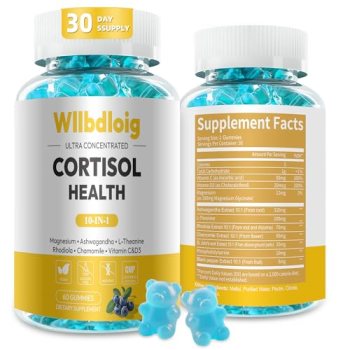 Cortisol Supplements Gummies for Women