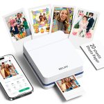 Nelko Photo Printer, PP01 Color Mini Portable Printer