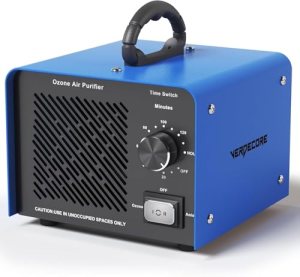 125,000mg/h Ozone Generator, High Capacity Ozone Machine & Negative Ion Air Puri