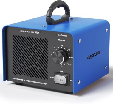125,000mg/h Ozone Generator, High Capacity Ozone Machine & Negative Ion Air Puri