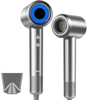 Hair Dryer, High-Speed Ionic Low Noise Blow Dryer with 160000 RPM Motor for Fast