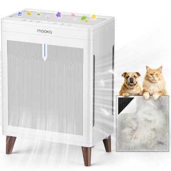 MOOKA Air Purifiers for Home Bedroom Large Room 3000 Ft²