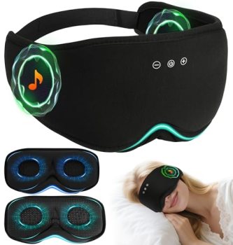 LC-dolida Bamboo Cotton Bluetooth Sleep Mask