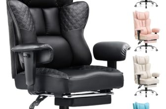 GTPLAYER Big and Tall Office Chair Wide Ergonomic Gaming Chair with Deluxe Embos