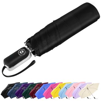 Lejorain Mini Automatic Umbrella for Travel