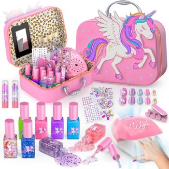 Glisiol Kids Nail Polish Set for Girls Toys