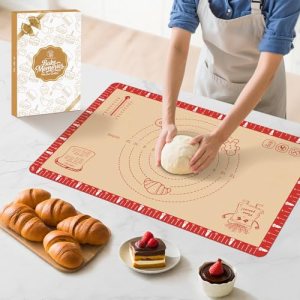 Extra Thick Silicone Baking Mat with Recipes